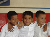 Foto de niños nicaragüenses